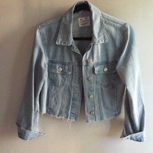 Pull & bear cropped Jean jacket